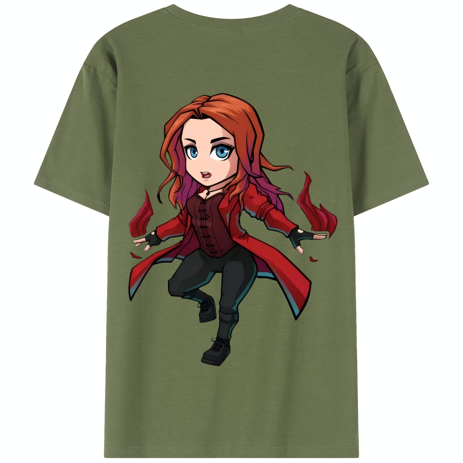 （画像用） アベンジャーズ The Avengers 綿100％半袖Tシャツ（背面プリント）